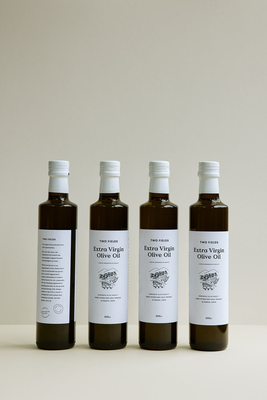 Four Bottles | Extra Virgin Olive Oil